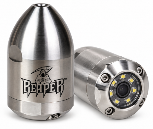 3/8 inch REAPER rotating sewer jetter nozzle
