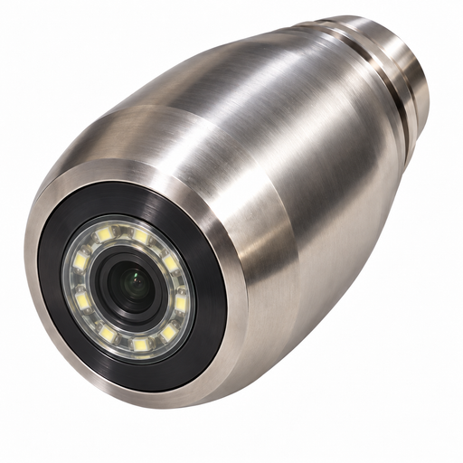 Hathorn 1 inch straight-view replacement sewer camera head